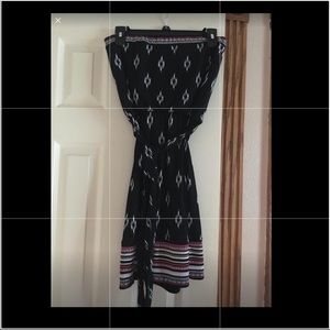 White House Black Market strapless dress